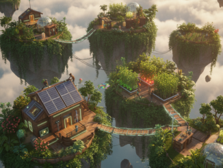 Gameplay d’un jeu similaire à Solarpunk
