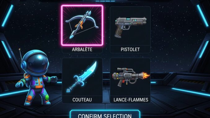 Gameplay d’un jeu d'action comme Space Survivor