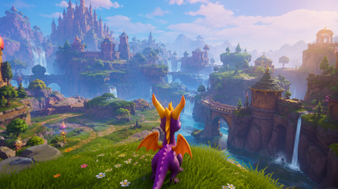Gameplay d’un jeu comme Spyro : A Realm Beyond