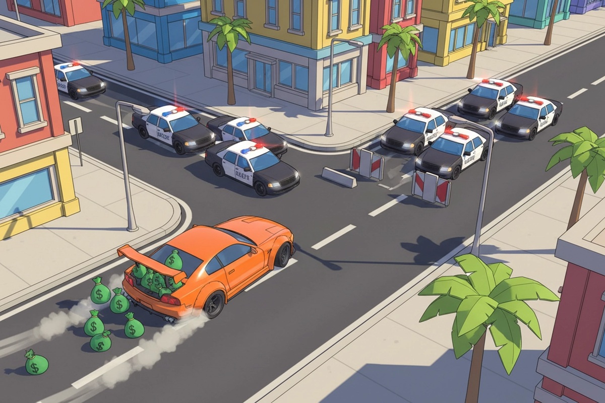Gameplay d’un jeu de voiture comme Street Pursuit
