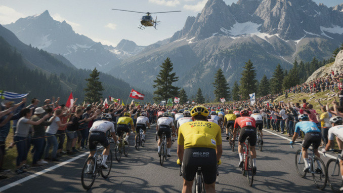 Gameplay d’un jeu de cyclisme comme Tour de France 2026