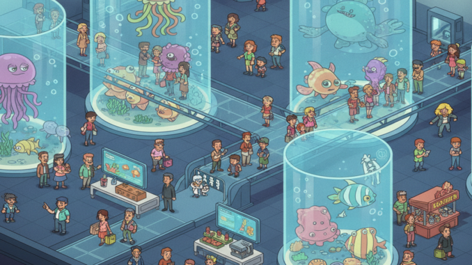 Gameplay d’un jeu similaire à Two Point Museum