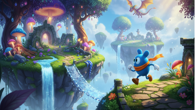 Gameplay d’un jeu similaire à Rayman Legends Retold