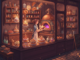 Gameplay d’un jeu similaire à The Witch’s Bakery