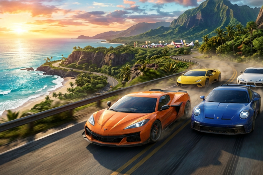 Gameplay d’un jeu comme The Crew Motorfest