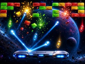 Gameplay d’un jeu comme Brick Breaker Galaxy Defense