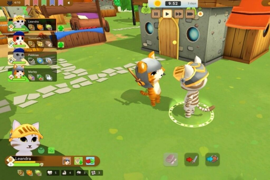 Gameplay du jeu PC Catizens