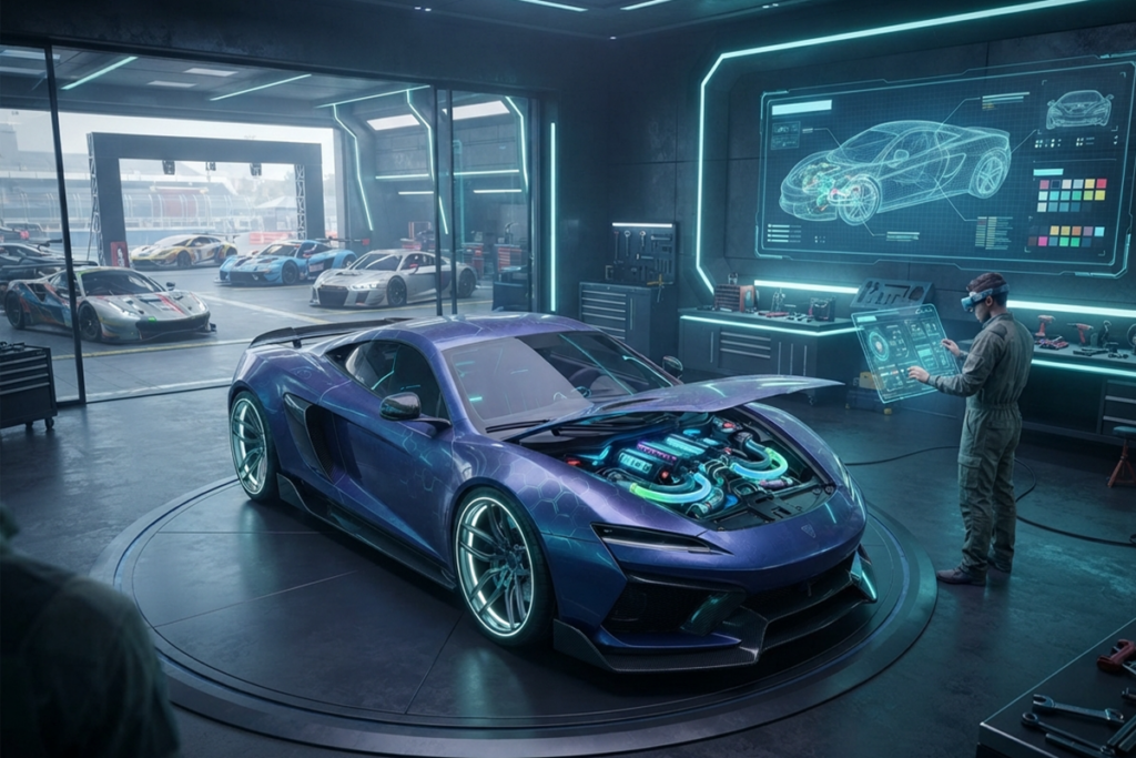 Gameplay d’un jeu de course automobile