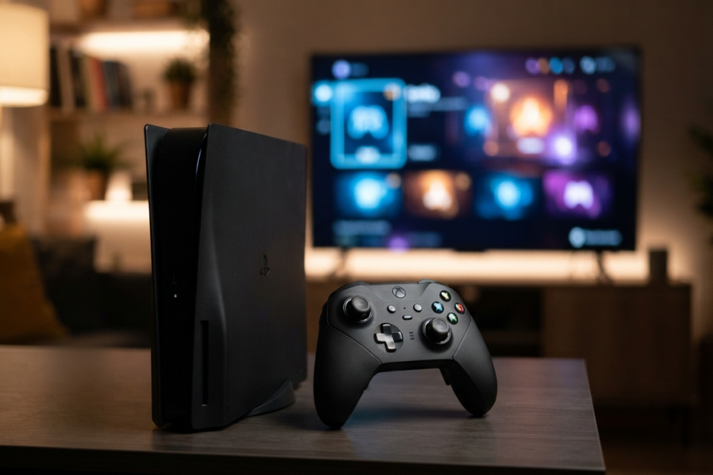 Une console de jeux similaire à Xbox