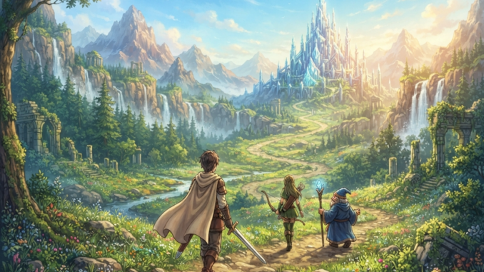Gameplay d’un jeu similaire à Final Fantasy Resonance