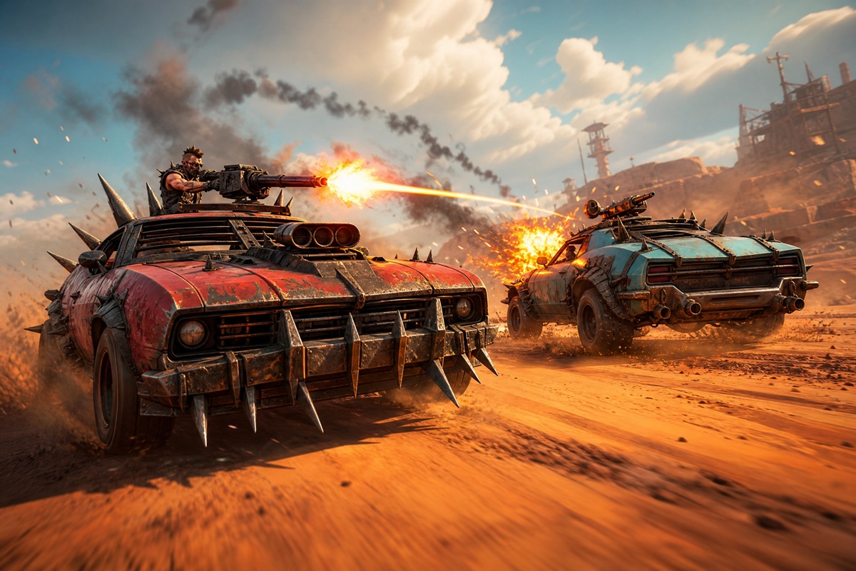 Gameplay d’un jeu comme Furious Road