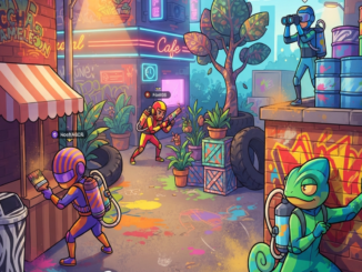 Gameplay d’un jeu similaire à Meccha Chameleon