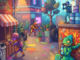 Gameplay d’un jeu similaire à Meccha Chameleon