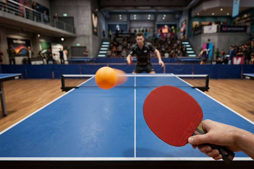Gameplay d’un jeu similaire à Table Tennis World Tour