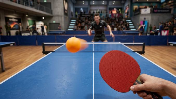 Gameplay d’un jeu similaire à Table Tennis World Tour