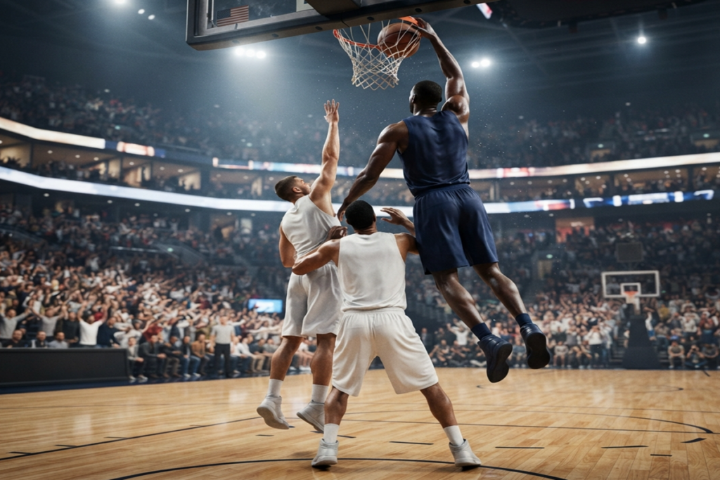 Gameplay d’un jeu similaire à NBA 2K27