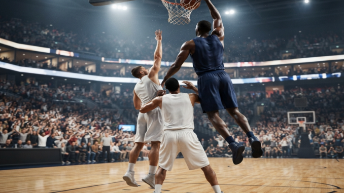 Gameplay d’un jeu similaire à NBA 2K27