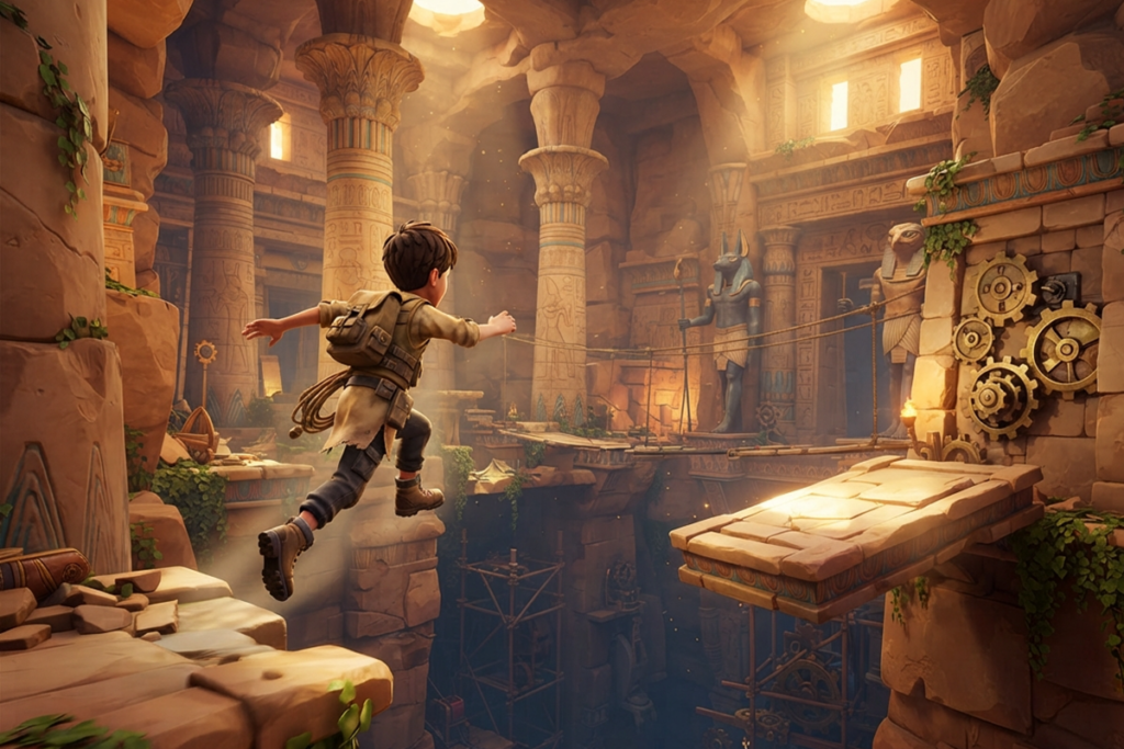 Gameplay d’un jeu similaire à LIFTED