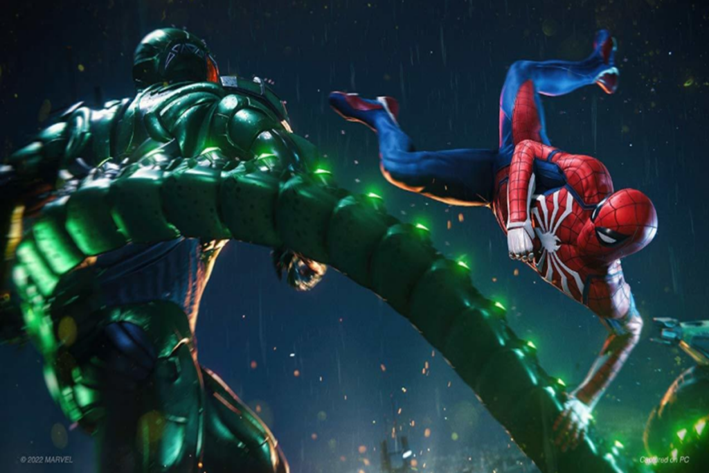 Gameplay du jeu d’action Marvel's Spider-Man Remastered