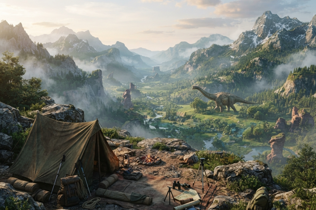 Gameplay d’un jeu similaire à Monster Hunter Wilds