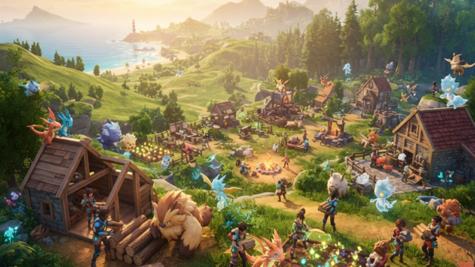 Gameplay d’un jeu similaire à Palworld