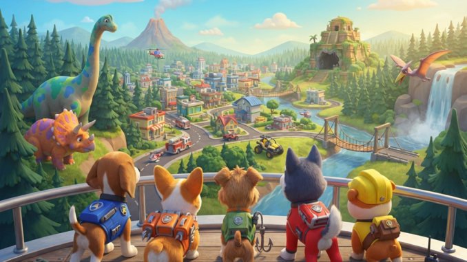 Gameplay d’un jeu comme Paw Patrol La Pat'Patrouille Mission Dino