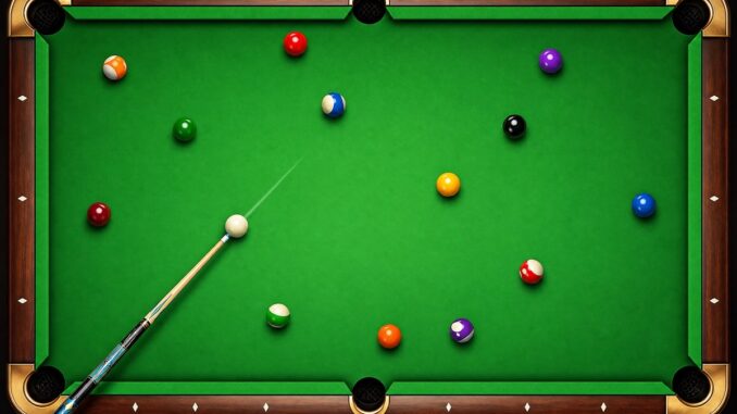 Gameplay d’un jeu comme Pool Master