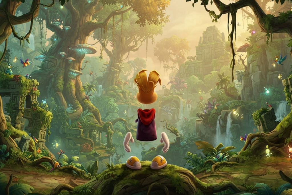 Gameplay d’un jeu similaire à Rayman Origins : Enhanced Edition