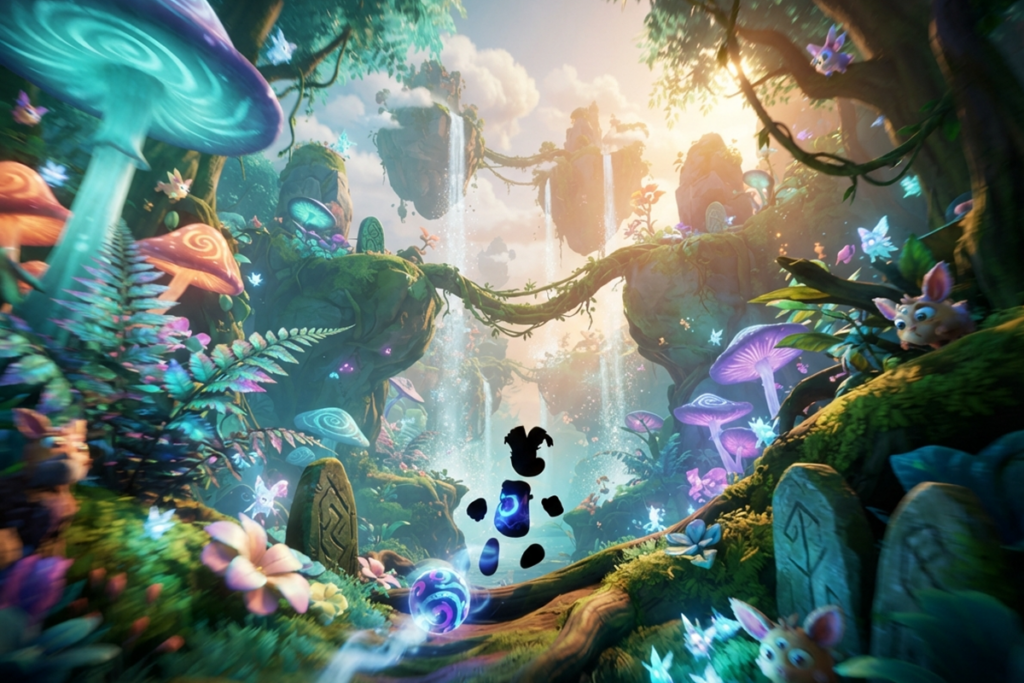 Gameplay d’un jeu similaire à Rayman Legends Retold