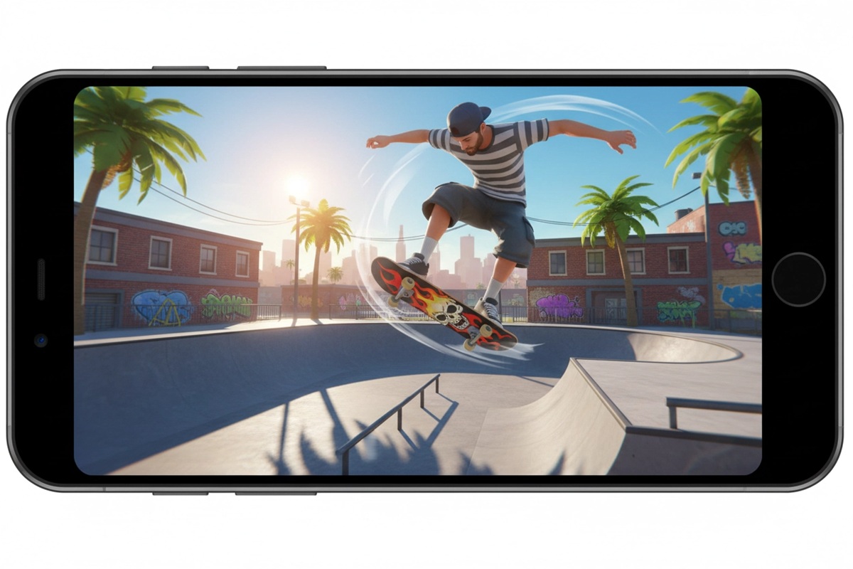 Gameplay d’un jeu comme Skateboard Hero