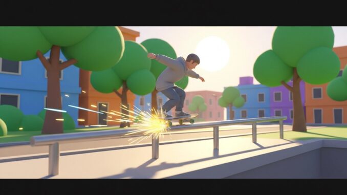 Gameplay d’un jeu comme Skateboard Hero