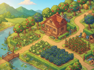 Gameplay d’un jeu similaire à Stardew Valley