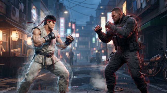 Gameplay d’un jeu similaire à Street fighter 6