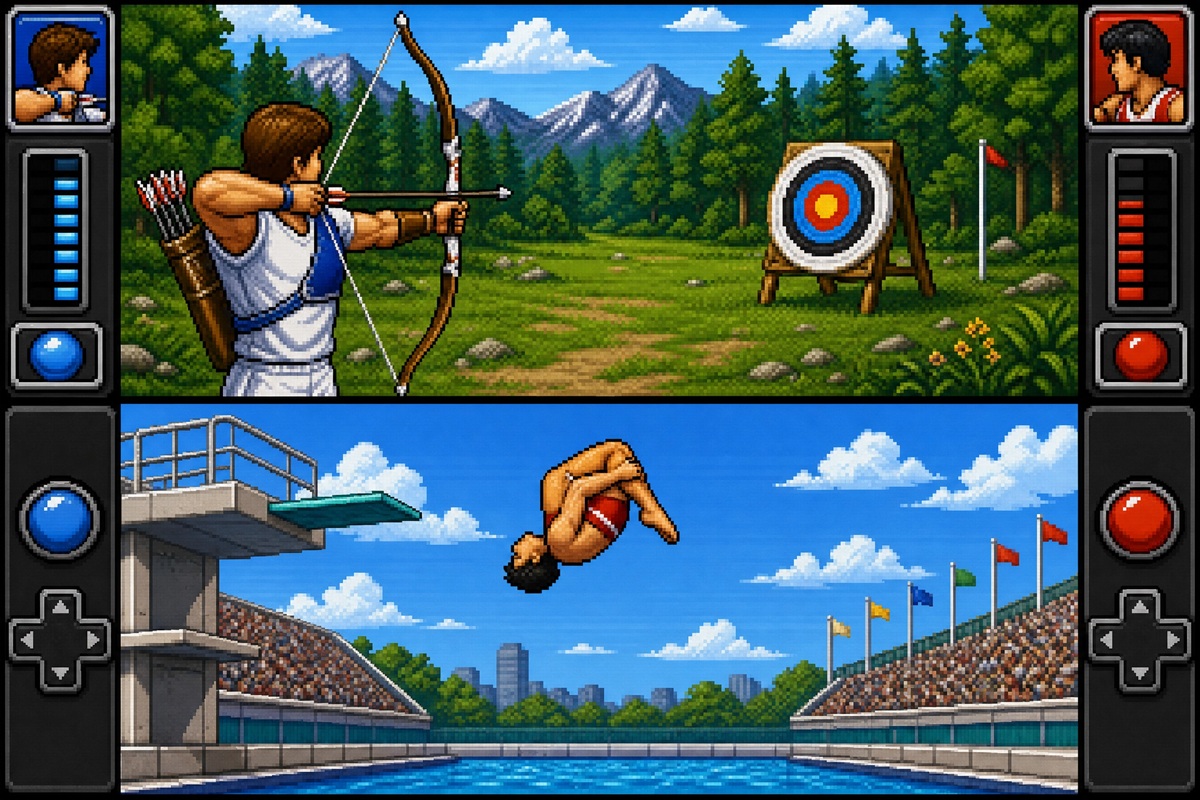 Gameplay d’un jeu mobile comme Absolute Summer Sports