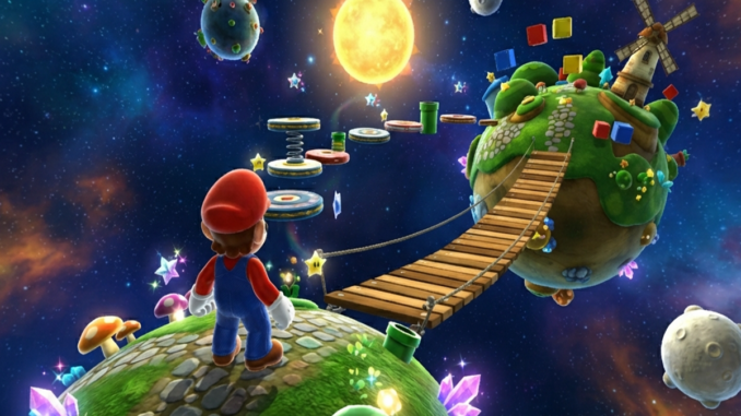 Gameplay d’un jeu similaire à Super Mario Galaxy 2