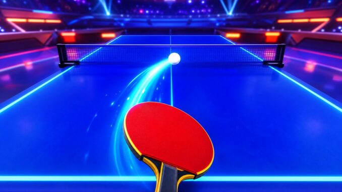 Gameplay d’un jeu comme Table Tennis Open