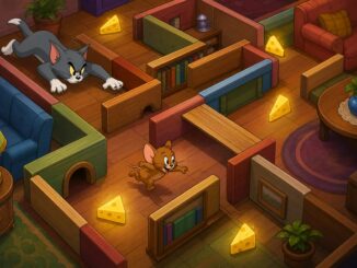 Gameplay d’un jeu comme Tom and Jerry Mouse Maze