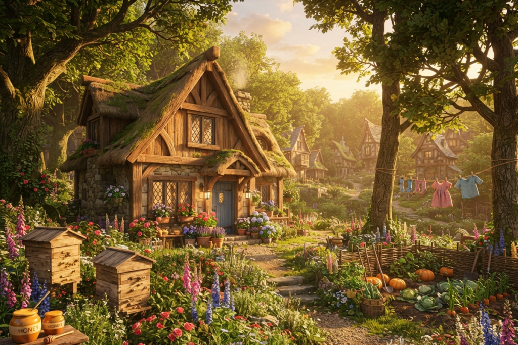 Gameplay d’un jeu similaire à Disney Dreamlight Valley