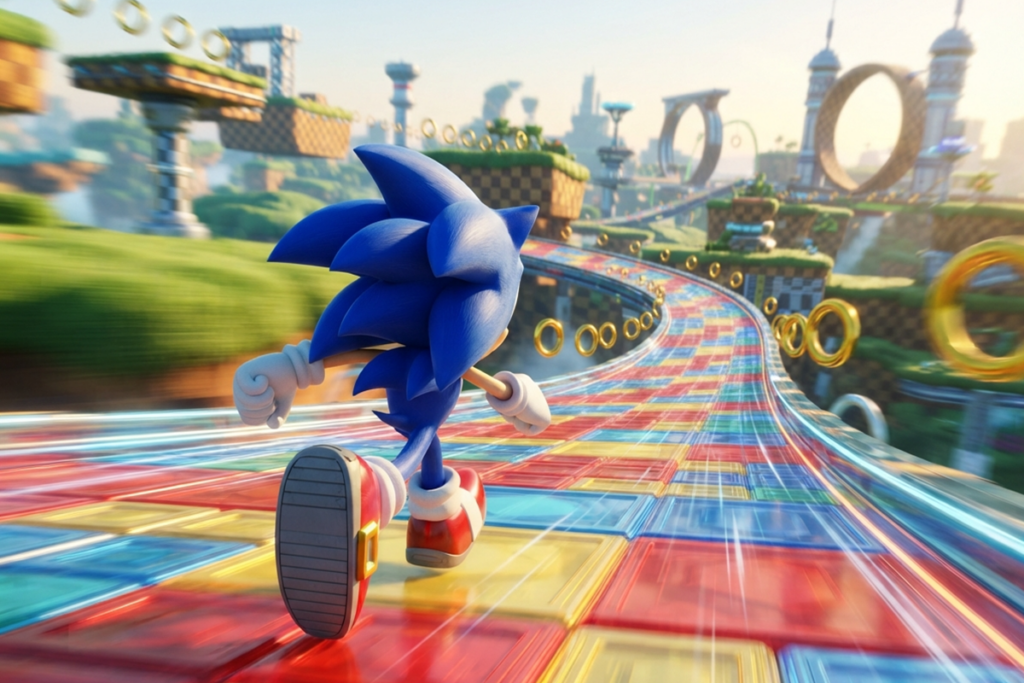Un jeu Sonic similaire à ceux de SEGA