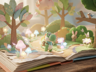 Gameplay d’un jeu similaire à Yoshi and the Mysterious Book