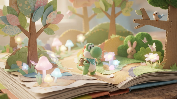 Gameplay d’un jeu similaire à Yoshi and the Mysterious Book