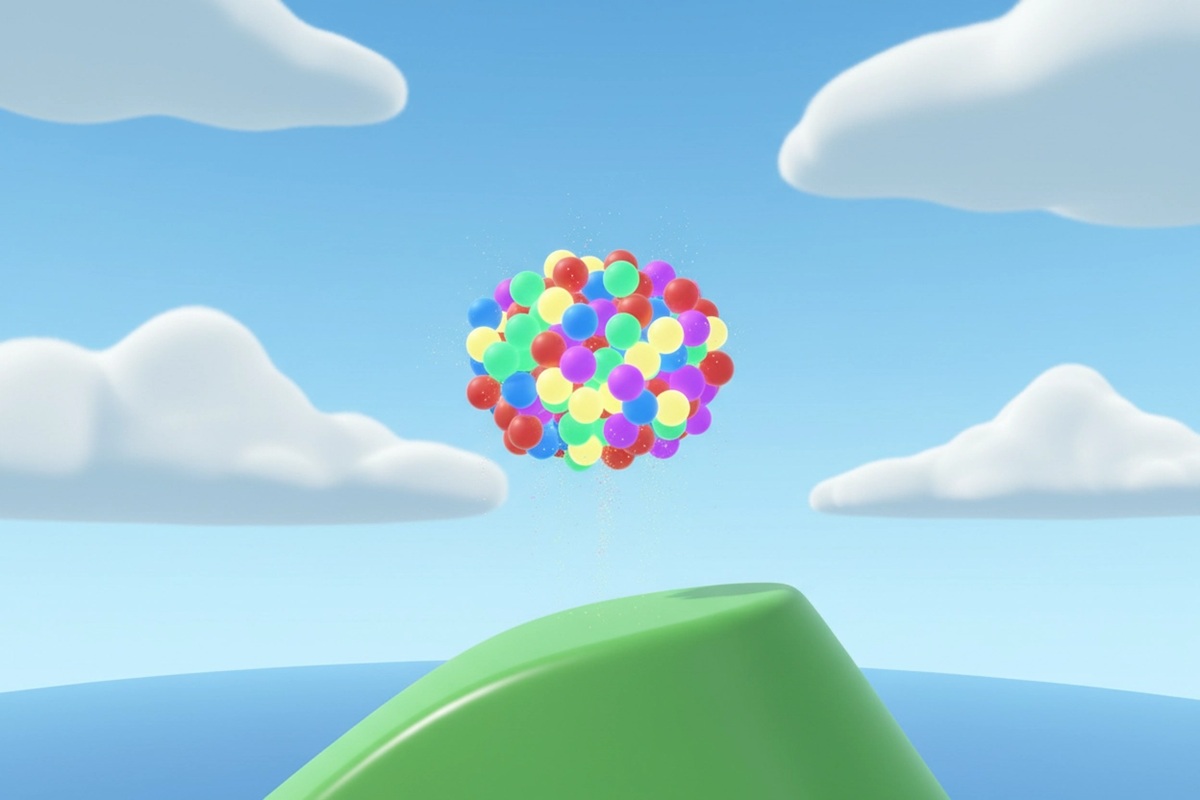 Gameplay d’un jeu comme Balls Go High