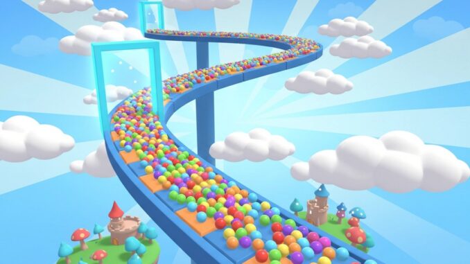 Gameplay d’un jeu comme Balls Go High