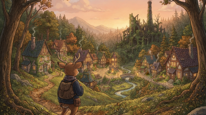 Gameplay d’un jeu similaire à Beacon Pines