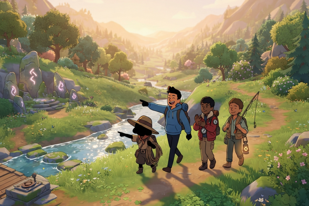 Gameplay d’un jeu similaire à Big Walk
