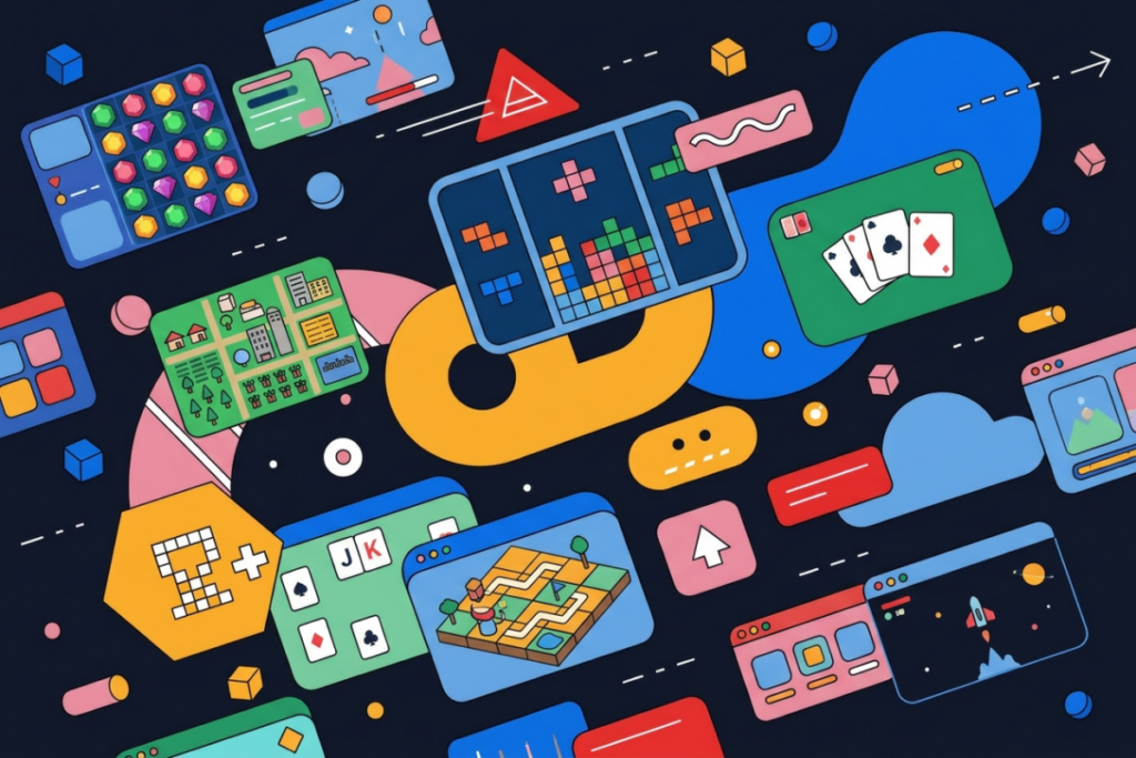 Diversité des applications de jeux disponibles sur gaming mobile