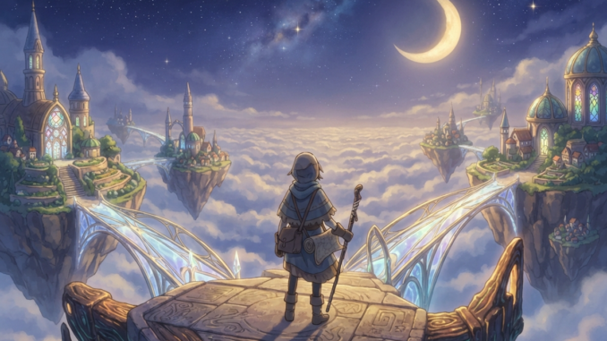 Une série animée similaire à l’univers Kingdom Hearts