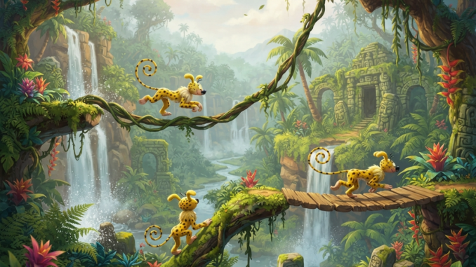 Gameplay d’un jeu similaire à Marsupilami 2 : Salsa Palombia