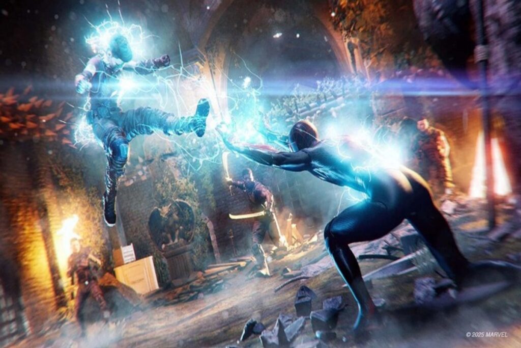 Gameplay du jeu d’action Marvel’s Spider-Man 2 