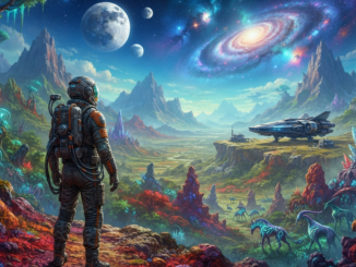 Gameplay d’un jeu similaire à No Man’s Sky